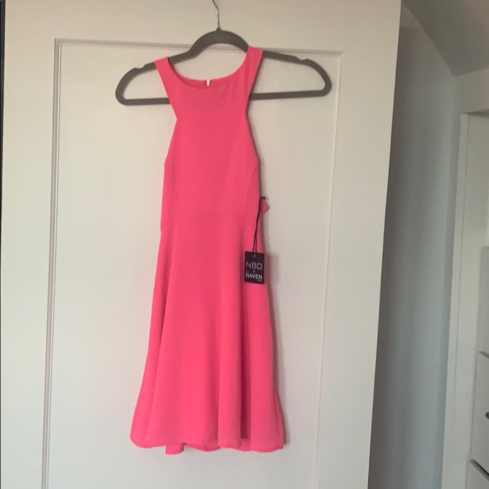 HOT PINK DRESS FROM REVOLVE new with tags